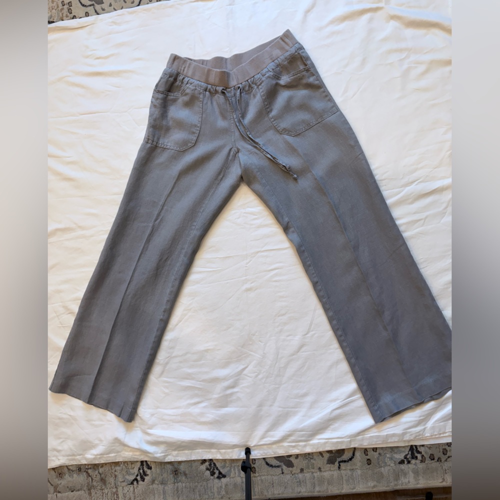 INC International Concepts, size 2 taupe colored linen in good condition.